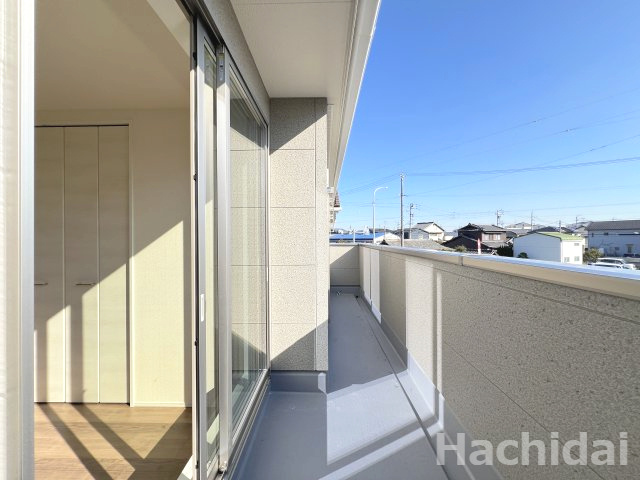 碧南市堀方町（新築一戸建）のバルコニー