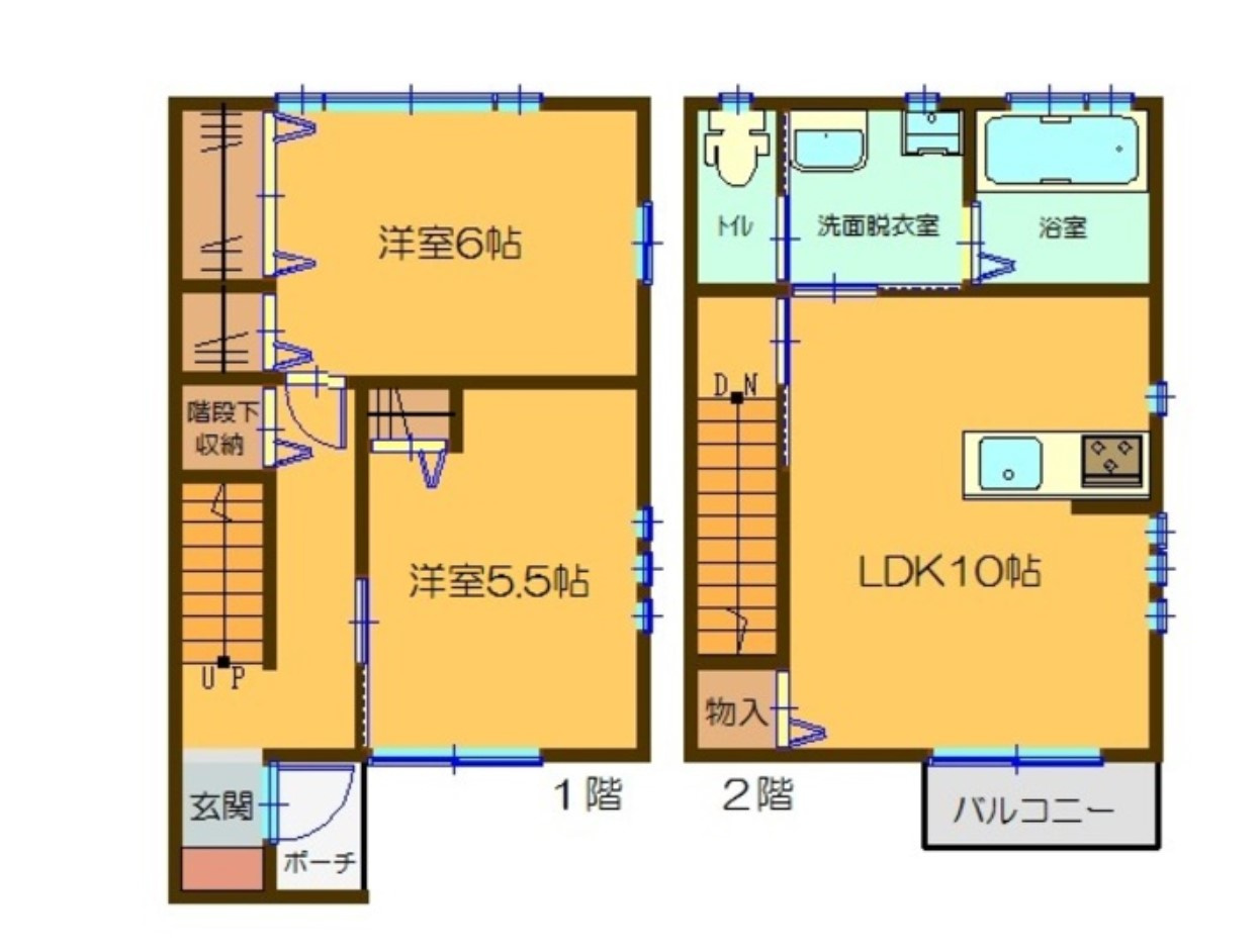 リトルオリーブの間取り