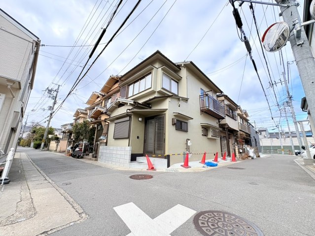 嵯峨野有栖川町の前面道路含む現地写真