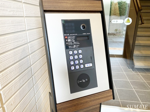 ゆずり葉のセキュリティ|オートロック完備！