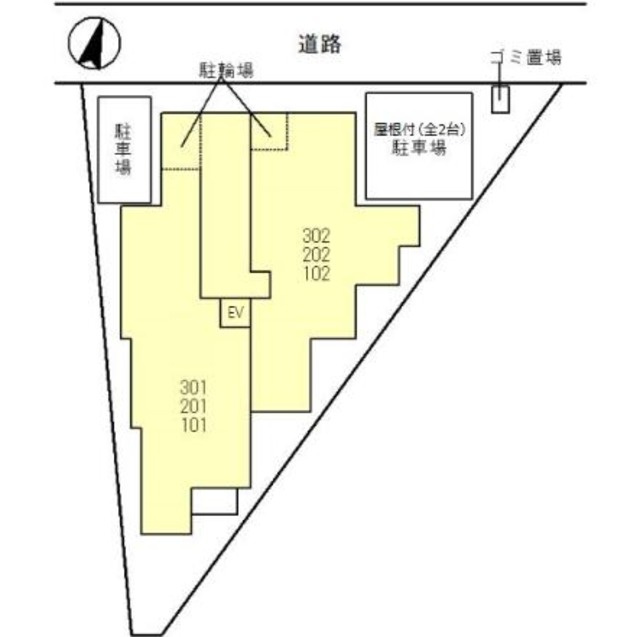 ゆずり葉のその他|配置図です！