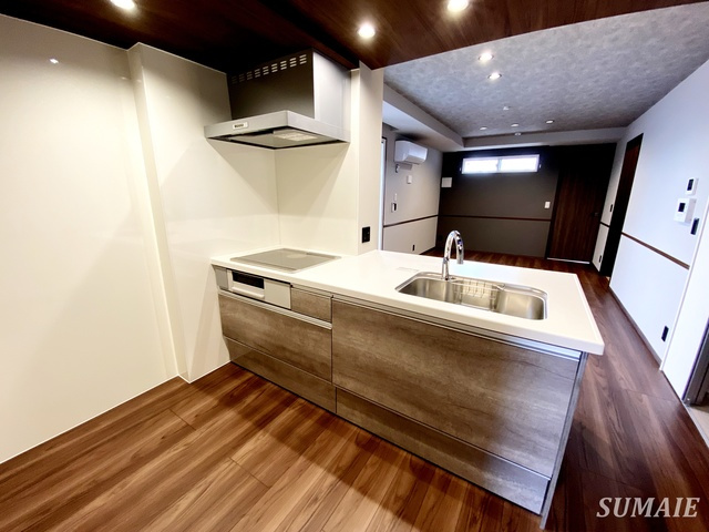 ゆずり葉のキッチン|スッキリしたカウンターキッチン☆