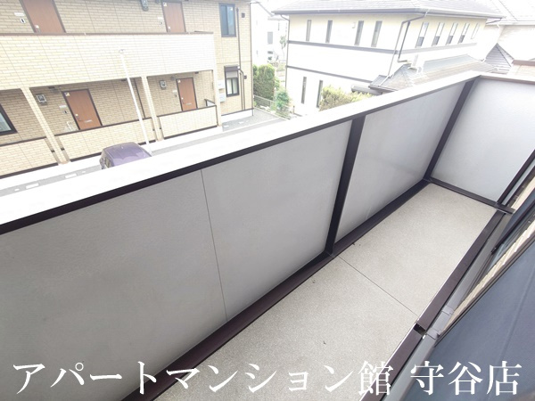 プランドール（研究学園）のバルコニー