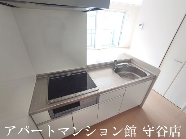 プランドール（研究学園）のキッチン