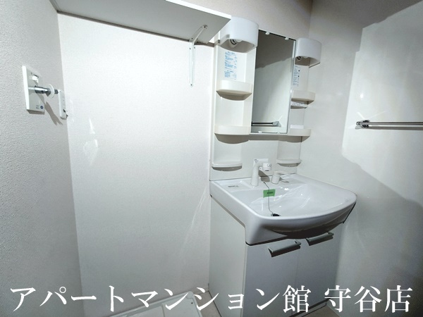 プランドール（研究学園）の独立洗面台