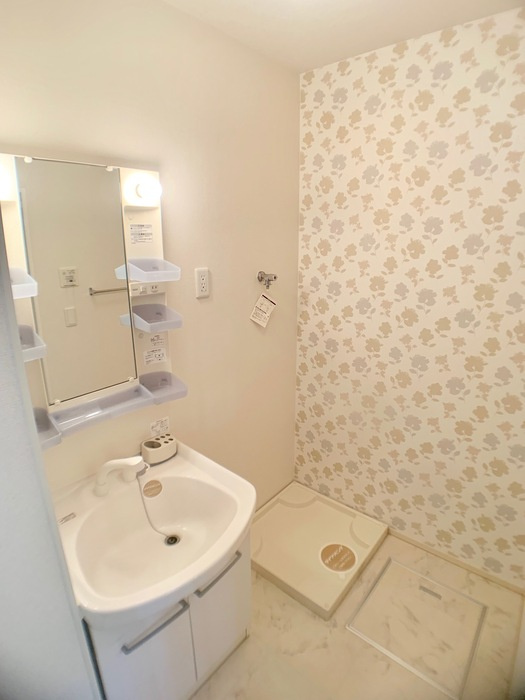 グランモア新豊A棟の独立洗面台