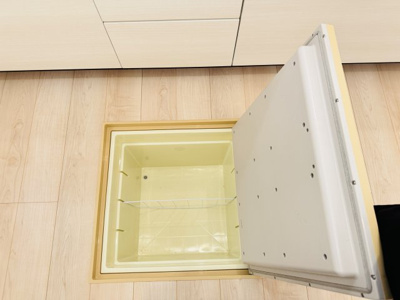 【キッチン】 | 葛飾区西水元６丁目新築戸建【幸田小学校：6分】 | キッチン床下収納