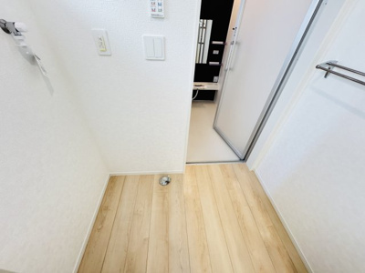 【ランドリースペース】 | 葛飾区西水元６丁目新築戸建【幸田小学校：6分】 | 洗濯機置き場