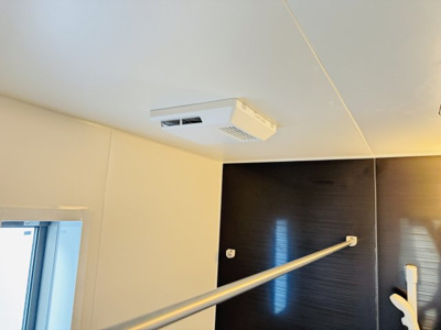 【冷暖房・空調設備】 | 葛飾区西水元６丁目新築戸建【幸田小学校：6分】 | 雨の日も安心の浴室乾燥機つき