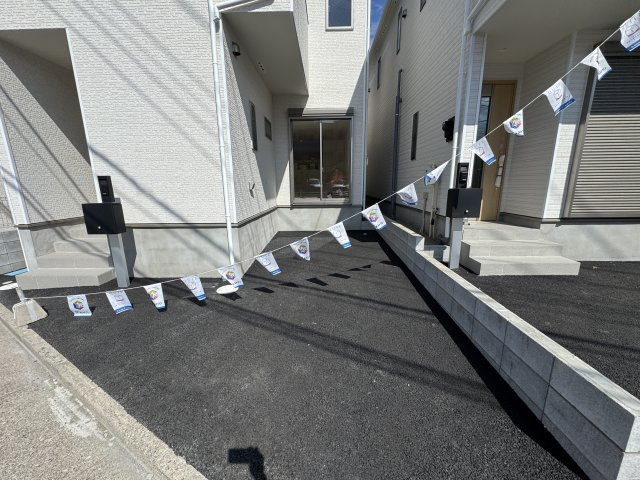 葛飾区西水元６丁目新築戸建【幸田小学校：6分】の駐車場|1号棟駐車スペース