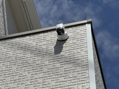 【防犯設備】 | 葛飾区西水元６丁目新築戸建【幸田小学校：6分】 | スマホで確認できる防犯カメラ付き