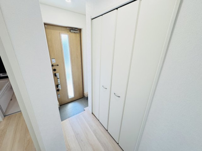 【玄関】 | 葛飾区西水元６丁目新築戸建【幸田小学校：6分】 | 玄関ホール・シューズクローゼット