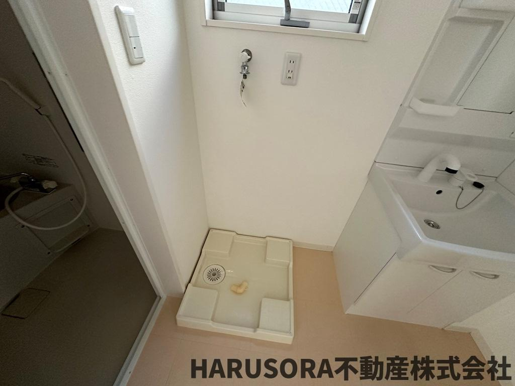 宮之阪１棟アパートのランドリースペース