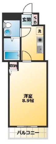 レイローズビルの間取り