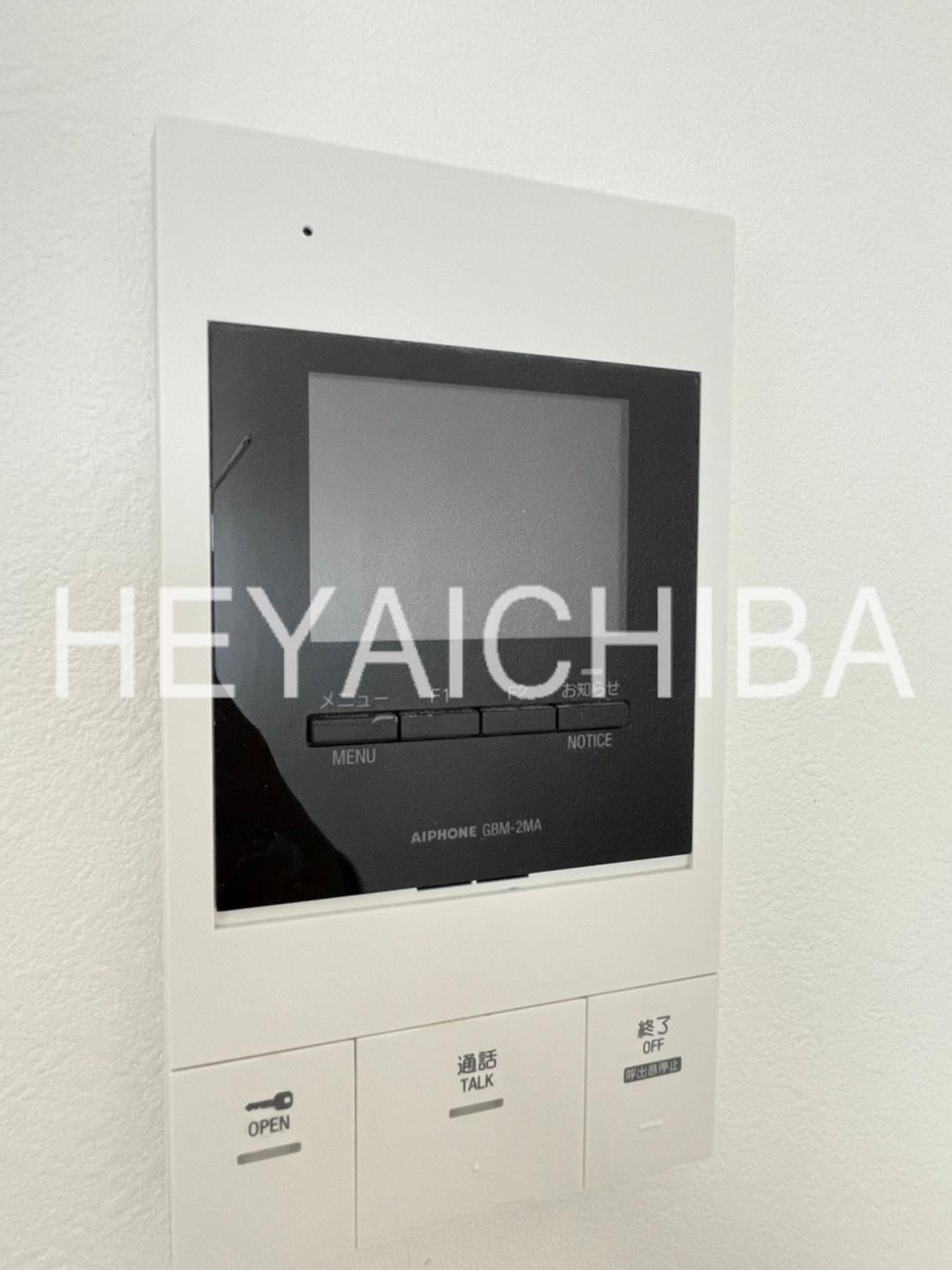 レイローズビルのセキュリティ|モニター付きインターホン
