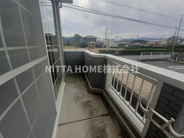 シャンド・フルーレａｉのバルコニー|解放感のある広々バルコニー(^^♪