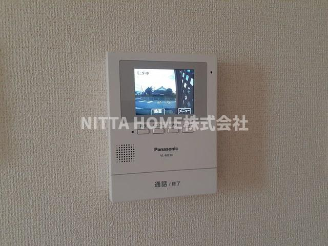 シャンド・フルーレａｉのセキュリティ|顔見て会話ができるTVインターホン付き＊