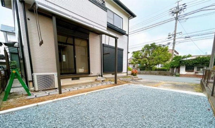 売中古戸建　中央区上新屋町の庭