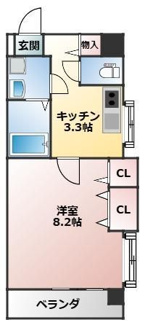 【間取り】 | リューレント久米・