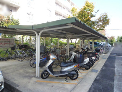 【駐輪場】 | 長岡天神ハイツ8号棟