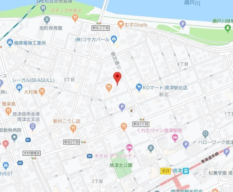 コーポ駅北　Iの地図