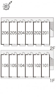 【区画図】 | レオパレス芳山荘Ⅱ