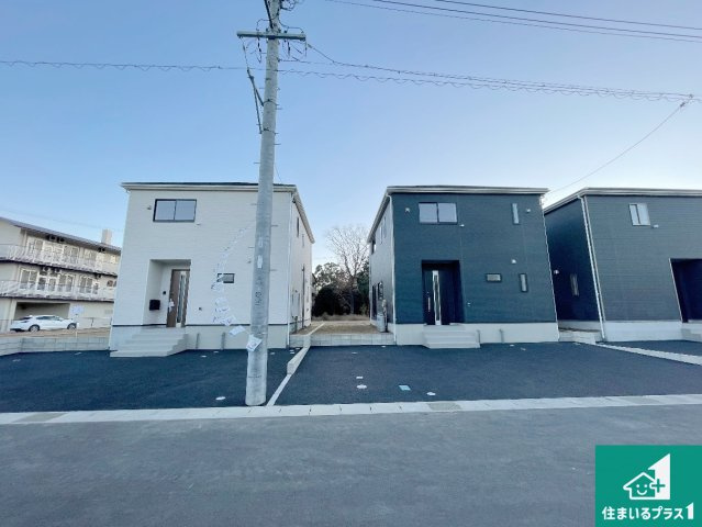 亀山市羽若町　第1期　新築一戸建ての外観|お客様に長く安心して住んでいだだける事にこだわった家づくり！住んでからのアフターサービスにもしっかりと取り組んでいます！