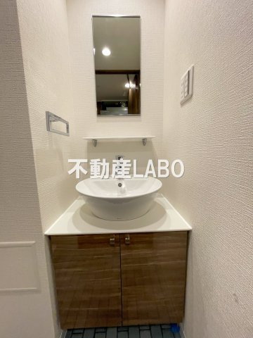 メルディア大正D.C.の洗面所