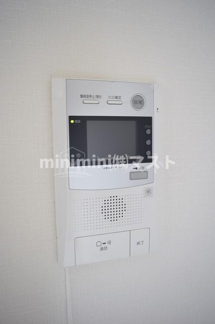 プレサンス難波ヴィータのセキュリティ|モニター付インターホン