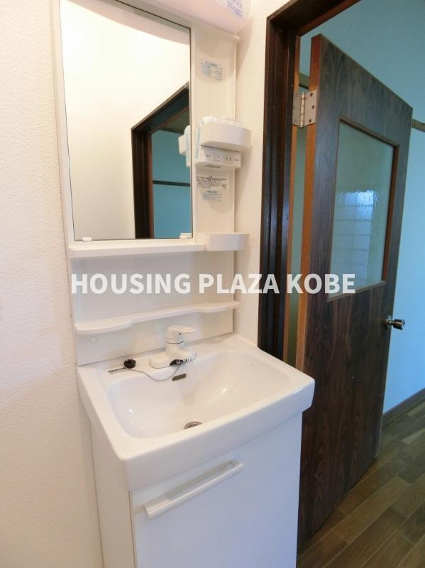 パークヒルⅤの洗面所|洗面化粧台新品