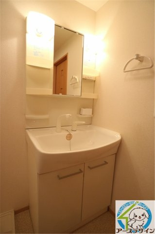 ECO SOLEILの独立洗面台|パース写真