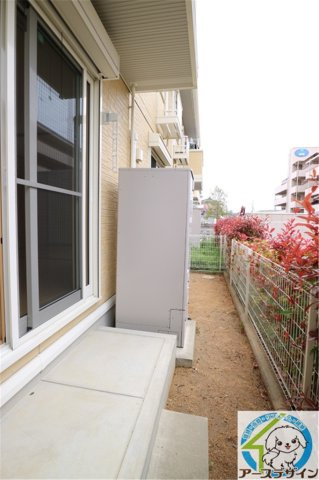 ECO SOLEILの庭|パース写真