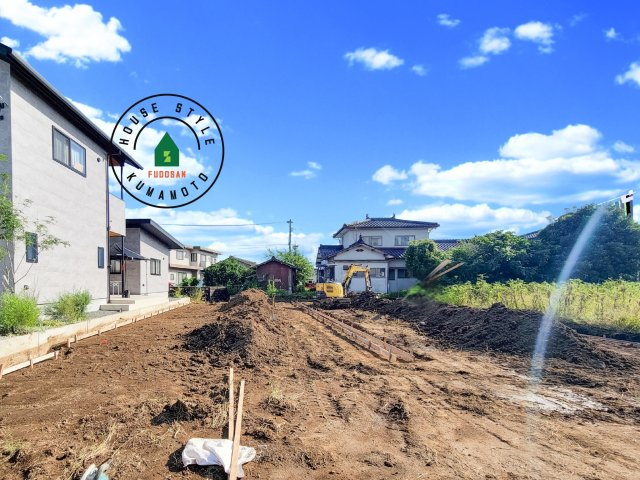 熊本市南区白藤1丁目第1₋2棟(1号棟)の外観：施工例|デザイン性のある外観です。