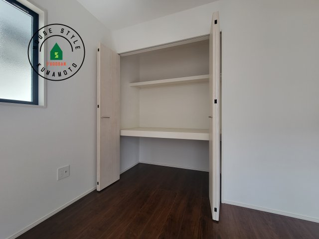 熊本市南区白藤1丁目第1₋2棟(1号棟)の収納|収納には困りません。