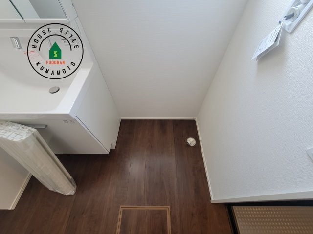 熊本市南区白藤1丁目第1₋2棟(1号棟)のランドリースペース|ランドリースペースとなります。広々して有効的にご使用できます。 