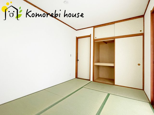 北本市中丸　1期　中古一戸建ての和室|柔らかい畳が心地よい和室