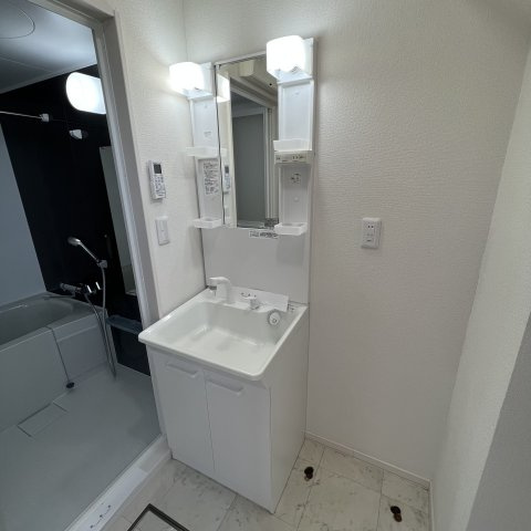 瀬戸ビルの洗面所