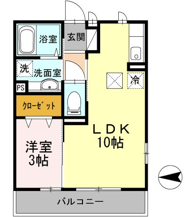 【間取り】 | CASAPRIMAVERA | インターネット無料です
