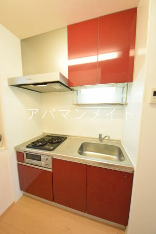 【キッチン】 | CASAPRIMAVERA | ガスコンロ２口付き！