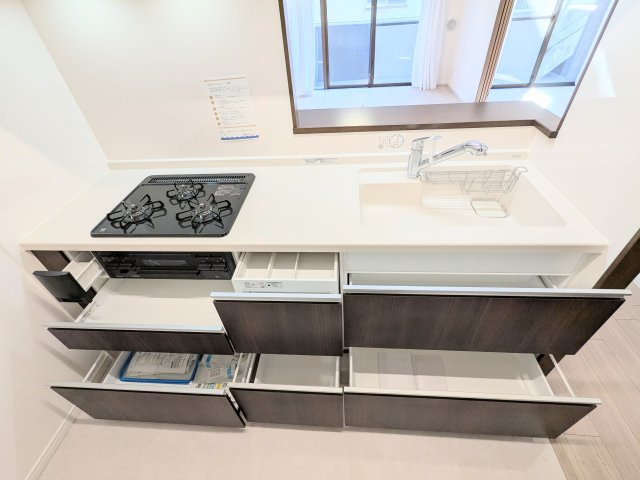 ダイアパレス八広花水木通りトリニティのキッチン|～食器洗浄乾燥機付のキッチン写真～