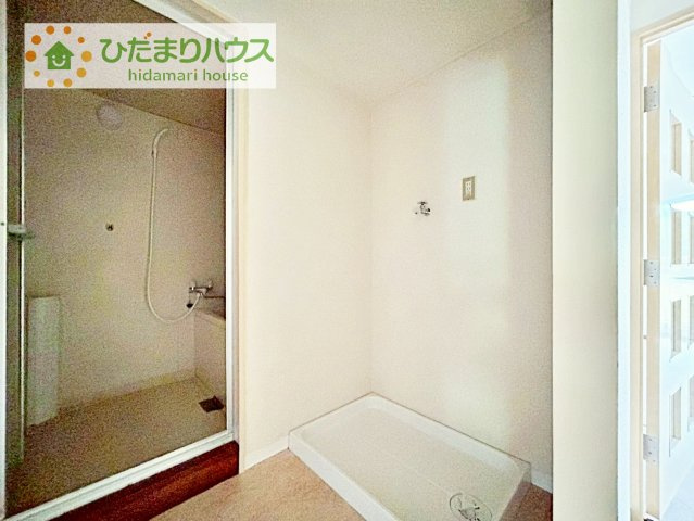 【ランドリースペース】 | パシフィック我孫子グリーンタウン１８号棟 | 室内に洗濯機置場ございます♪