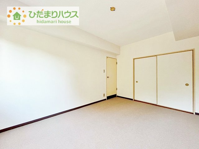 【寝室】 | パシフィック我孫子グリーンタウン１８号棟 | 大きなベッドを置いても余裕の広さの主寝室♪