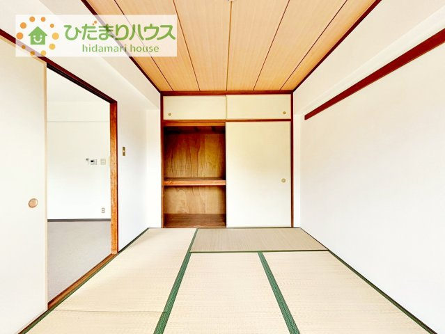 【和室】 | パシフィック我孫子グリーンタウン１８号棟 | 和室にも大容量のクローゼット完備！
お布団やお子様のおもちゃなどがスッキリ収納できますね(^^♪