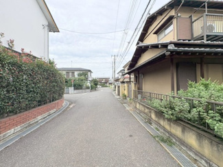 【前面道路含む現地写真】 | 川越市霞ケ関東3丁目　新築分譲　東武東上線『霞ヶ関駅』徒歩8分　【霞ヶ関東小学区】