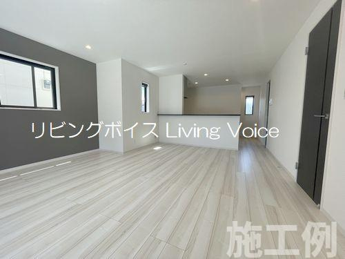 【居間・リビング】 | 【仲介手数料０円】茅ヶ崎市甘沼3期　新築一戸建て　全4棟 | 茅ヶ崎市甘沼3期　新築一戸建て　全4棟