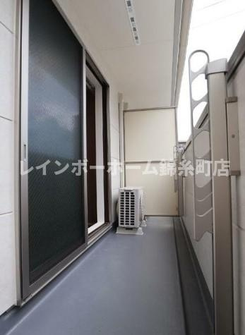 スターク亀有のバルコニー