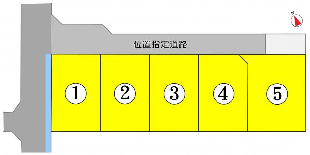東邦ピュアコート城南２丁目　4号地の区画図|11/24 10:41