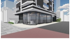 天神橋1丁目マンション(仮称)の外観