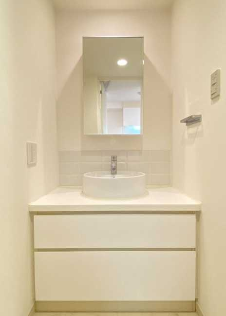 コンフォリア駒澤　礼金0　駅近　眺望良好の洗面所