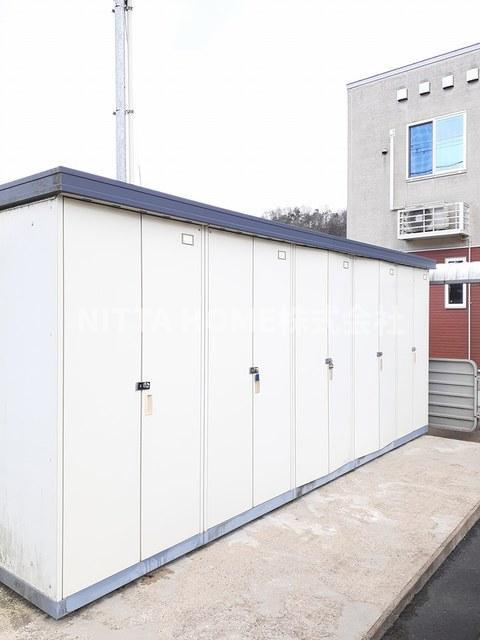 京丹後市大宮町周枳のアパートのその他共用部分|外部トランクは無料で使用ＯＫ( ^^)